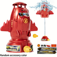 Kids Sprinkler Toy with Adjustable Nozzle Red & Yellow