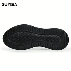 Men's Steel Toe High Top Work Safety Shoes Anti smashing Industrial Shoes