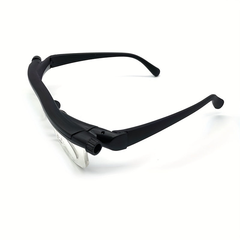 Men's Adjustable Reader Glasses 3-6 Diopter Casual Eyewear