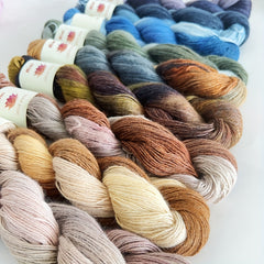 Hand Dyed Mink Yarn 50g - Soft and Luxurious - Knitting Gift