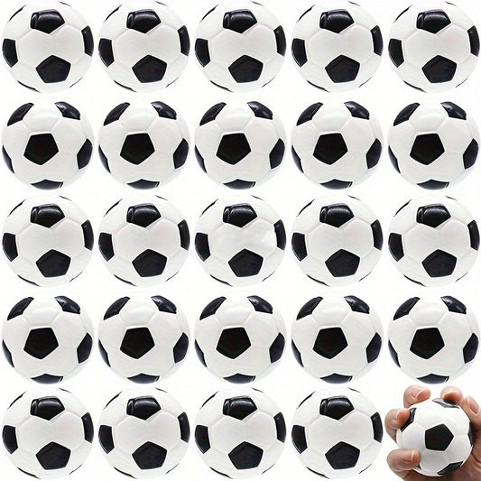 2pcs Mini Foam Sports Ball Squeezable Stress Soccer Ball