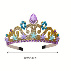 Mermaid Princess Crown for Girls Cosplay