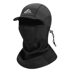 Windproof Ski Balaclava Face Mask Peaked Cap Winter Thermal Cycling Hat