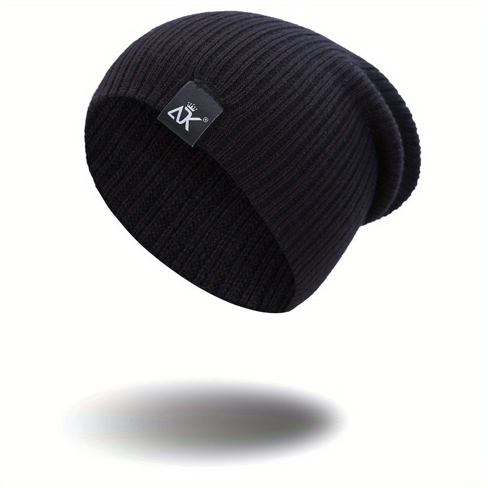 Candy Knit Beanie Unisex Skull Hat Lightweight Soft Ski Hats Women Men
