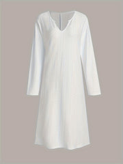 Casual Long Sleeve Maxi Dress