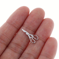 Mini Doll House Scene with Hair Cutting Scissors