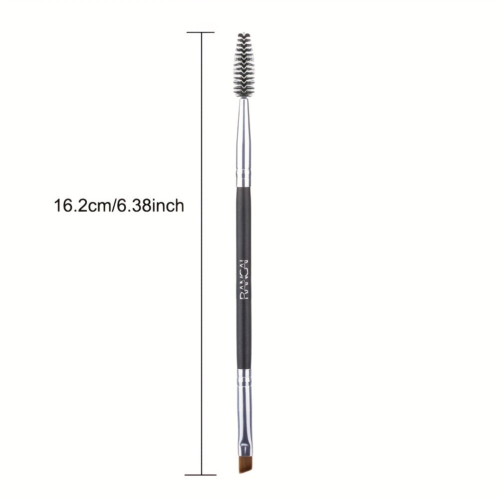1pc Eyebrow Brush & Spoolie - Thin Eyeliner Brush