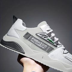 Men's Mesh Breathable Skate Shoes Non Slip Sneakers