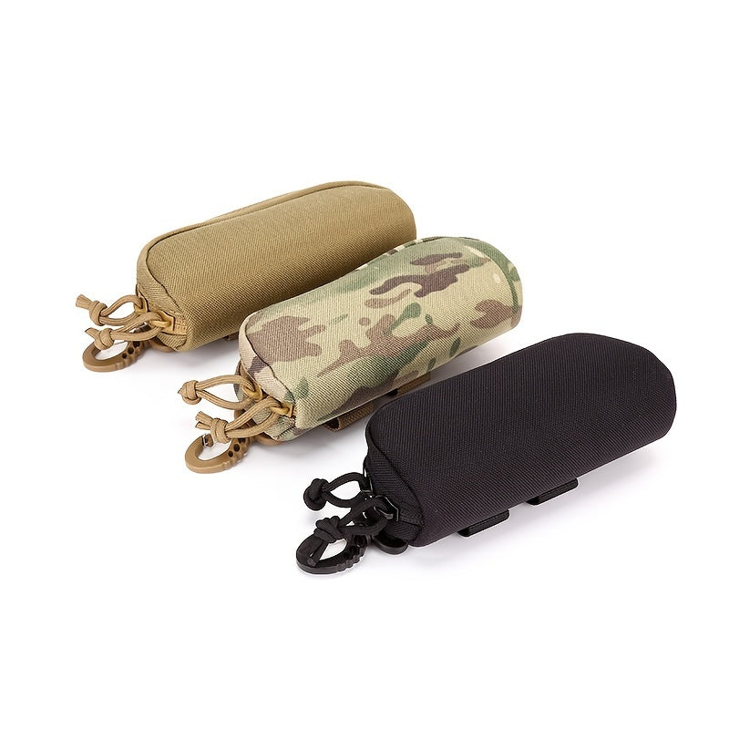 Outdoor Waterproof Sunglasses Case Shock Absorption Zipper Bag