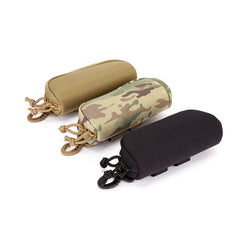 Outdoor Waterproof Sunglasses Case Shock Absorption Zipper Bag