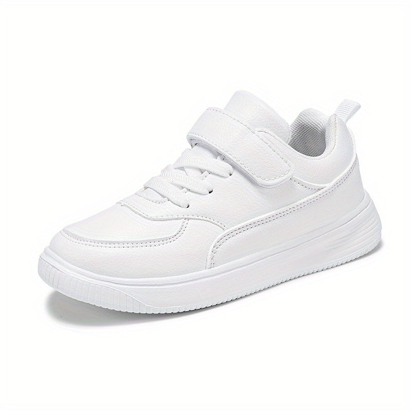 Boys Skate Shoes Hook Loop Fastener Comfy Anti skid Sneakers