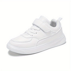 Boys Skate Shoes Hook Loop Fastener Comfy Anti skid Sneakers
