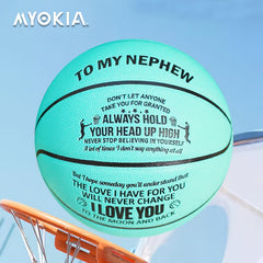 Special Basketball for Nephew - International Size with Pump