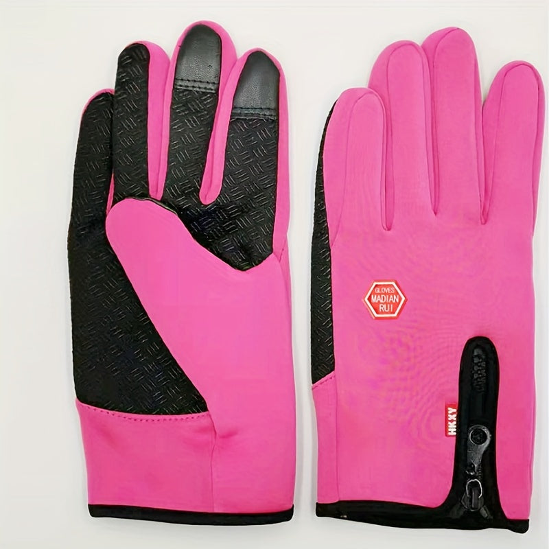 Waterproof Touch Screen Gloves for Winter Sports