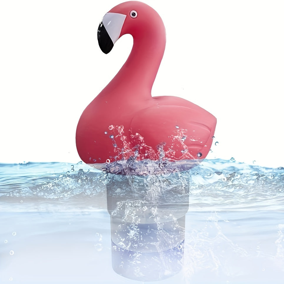 Flamingo Pool Chlorine Dispenser Fits 2 Tabs Bromine Holder
