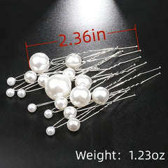 Faux Pearl Hair Pins For Women Bride Bridal Hair Accessories