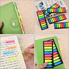 Neon Arrow Sticky Index Tabs, 1200/1600 Pcs