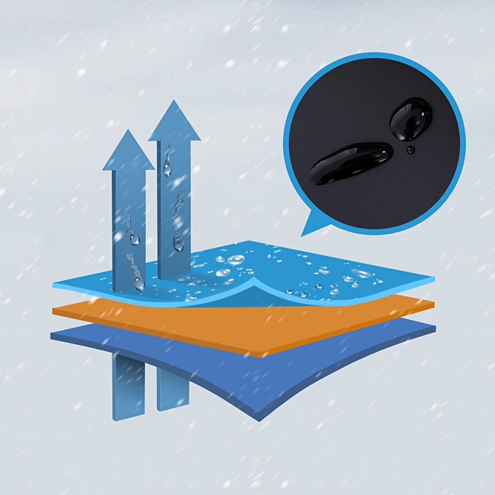 Winter Thermal Touch Screen Gloves - Full Fingered Ski Gloves For Women And Men