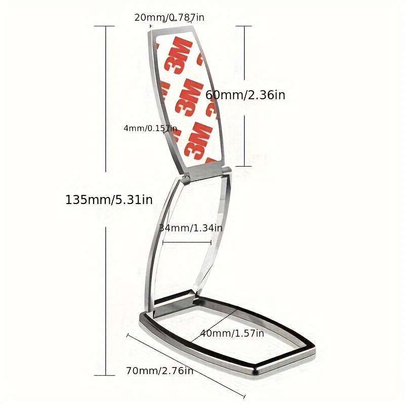Desktop Lazy Rotating Metal Ring Mobile Phone Holder