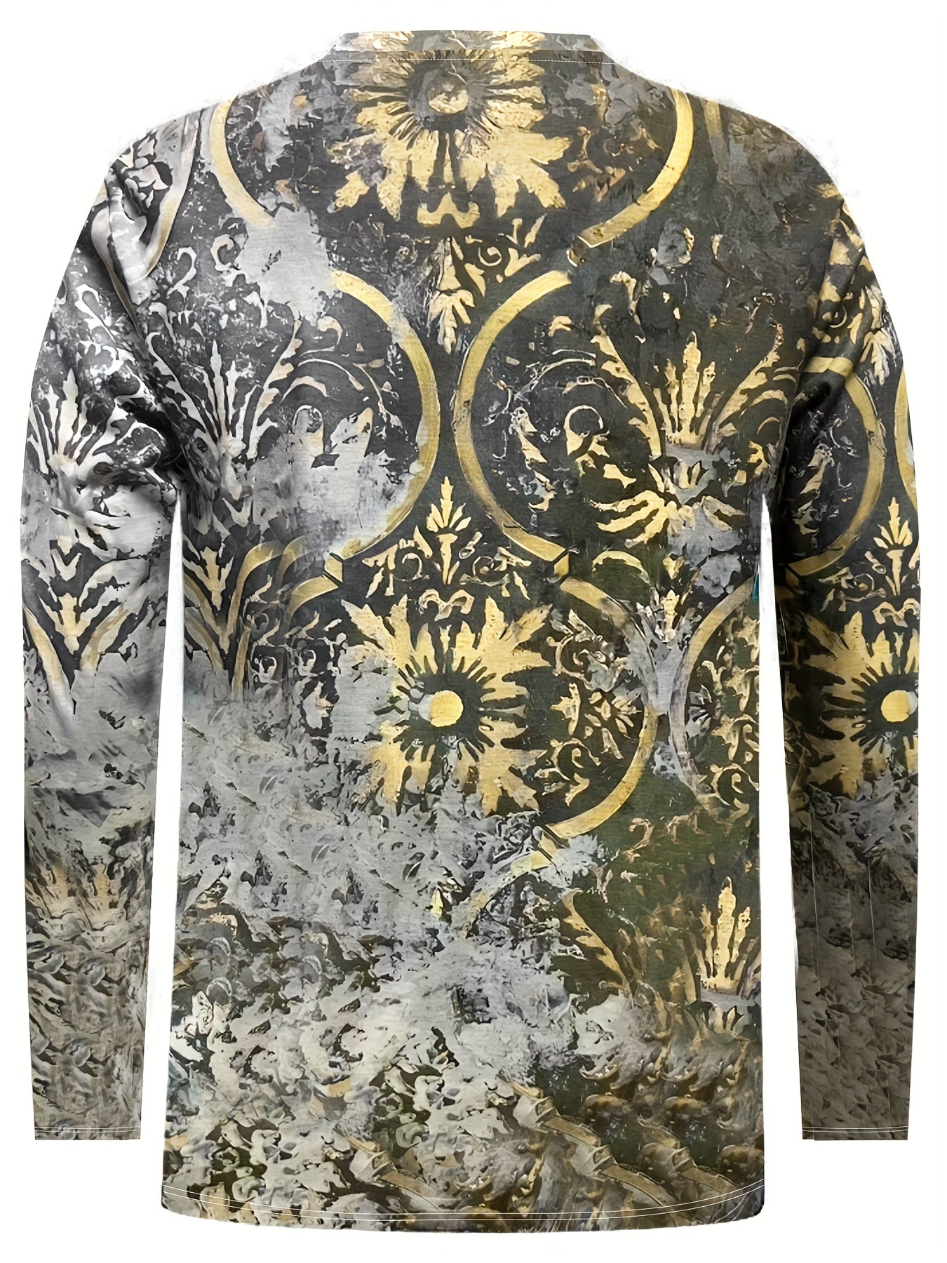 Crew Neck Sweatshirt All Over Print Women's Clothing