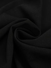 Solid Wideband Waist High Rise A line Mini Skirt