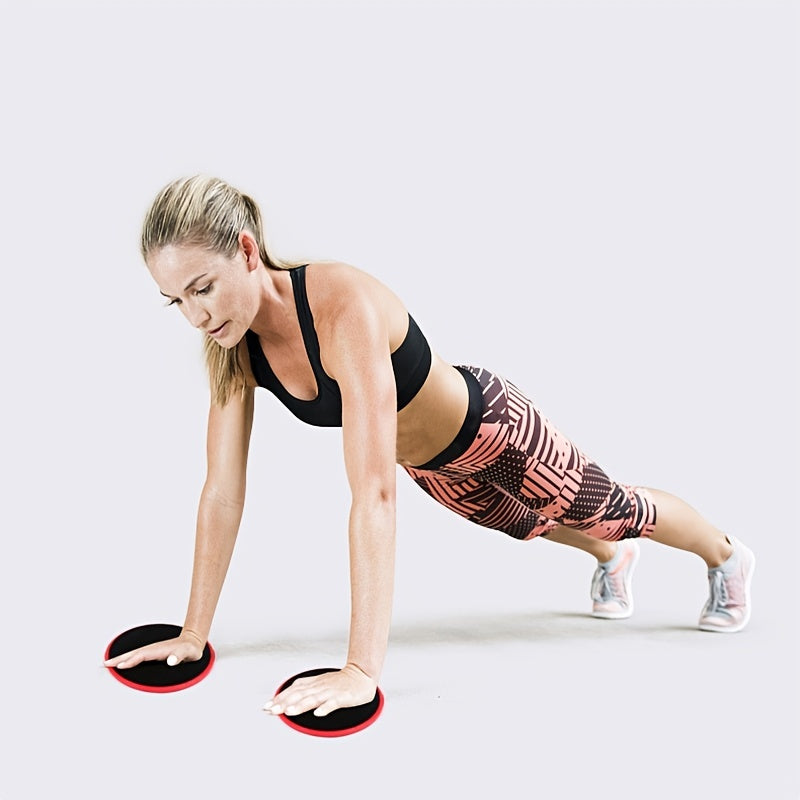 2pcs Exercise Gliding Discs Slider Core Muscle Training Fitness Home Accessories