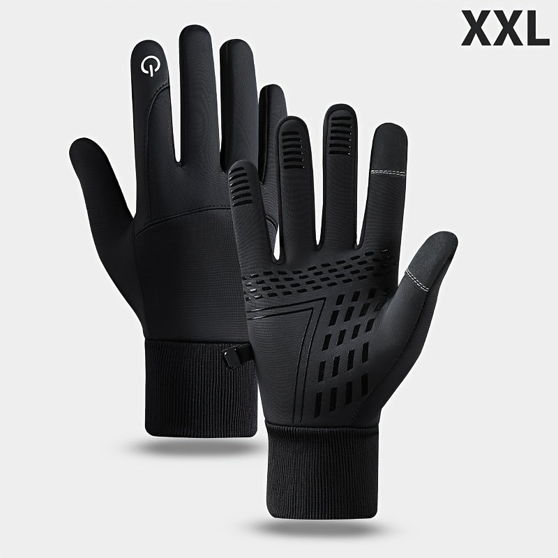 Warm Touchscreen Motorcycle Gloves for Winter