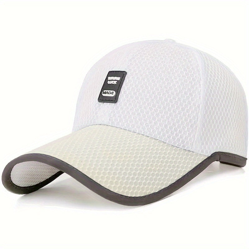 Men's Outdoor Sun Protection Visor Hat Fishing Sun Baseball Cap