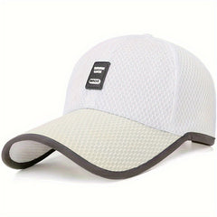 Men's Outdoor Sun Protection Visor Hat Fishing Sun Baseball Cap