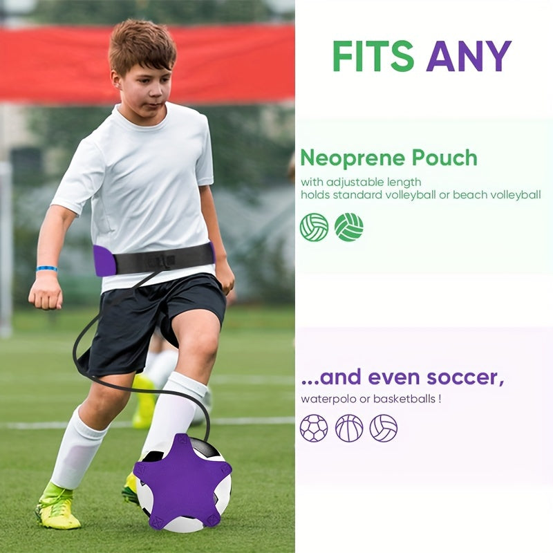 Adjustable Soccer Volleyball Rugby Trainer for Single Practice