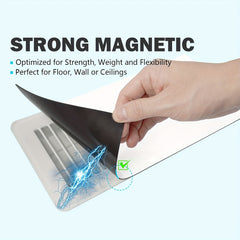 4pc Strong Magnetic Vent Covers 10x25cm Home Floor Air Vent Covers