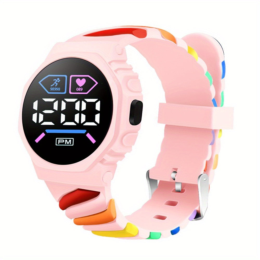 Waterproof LED Sports Watch for Kids