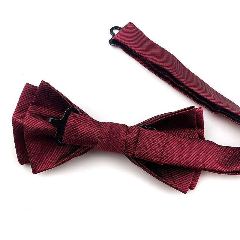 Bow Tie Dress Bow Knot Polyester Silk Yarn Wrinkle Resistant Fabric