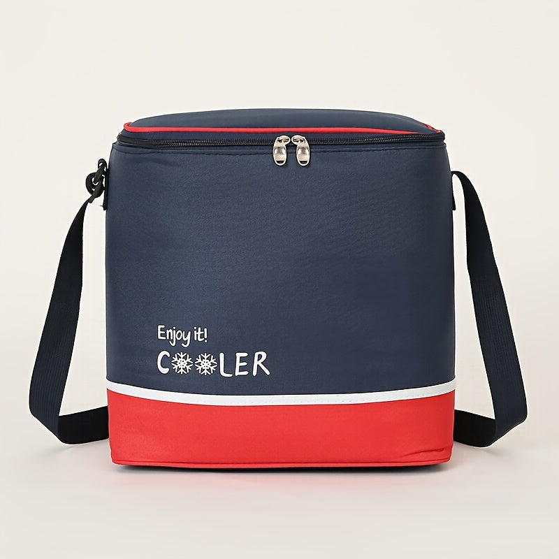 Large Capacity Insulated Lunch Box Bag for Outdoor Picnic