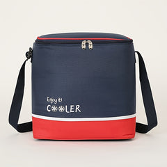Large Capacity Insulated Lunch Box Bag for Outdoor Picnic