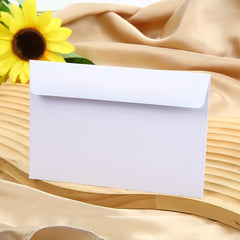 50pcs C6 Self-sealing Envelope for School Office Home