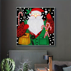 Santa Claus Pattern Special Shape Diamond Painting Kit