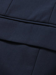 Men's 2-Piece Suit Jacket & Dress Pants Set for Business Dinner Wedding