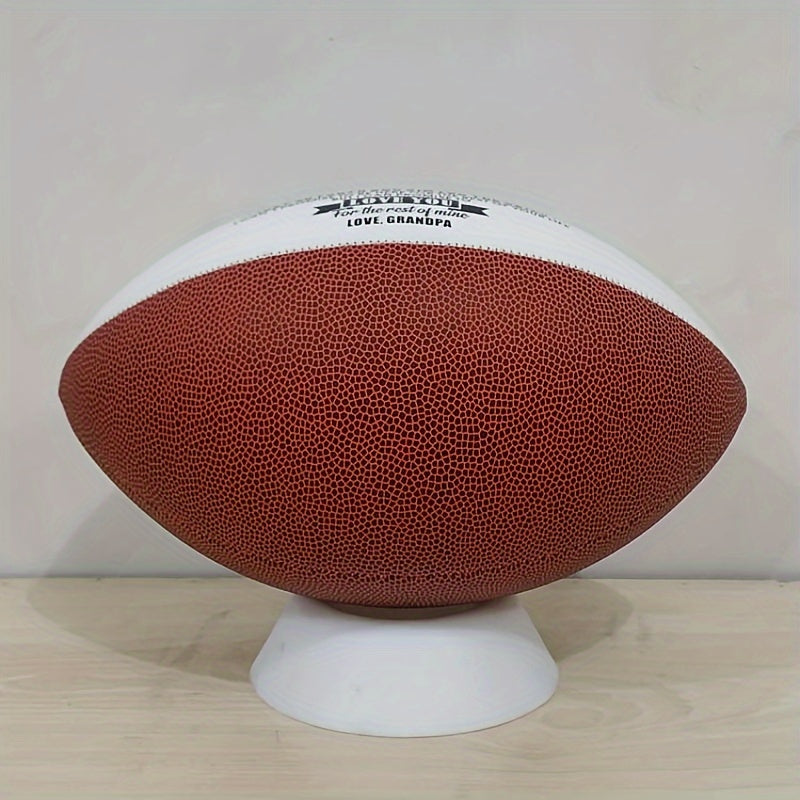 Adult Standard Training Football No 9 Pu American Rubber Granule Surface