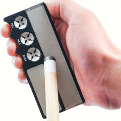 Billiard Cue Tip Repair Shaper Metal Snooker Billiard Pool Cue Tip Shaper