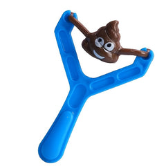 Outdoor Game Slingshot Set with Poo Soft Bullets