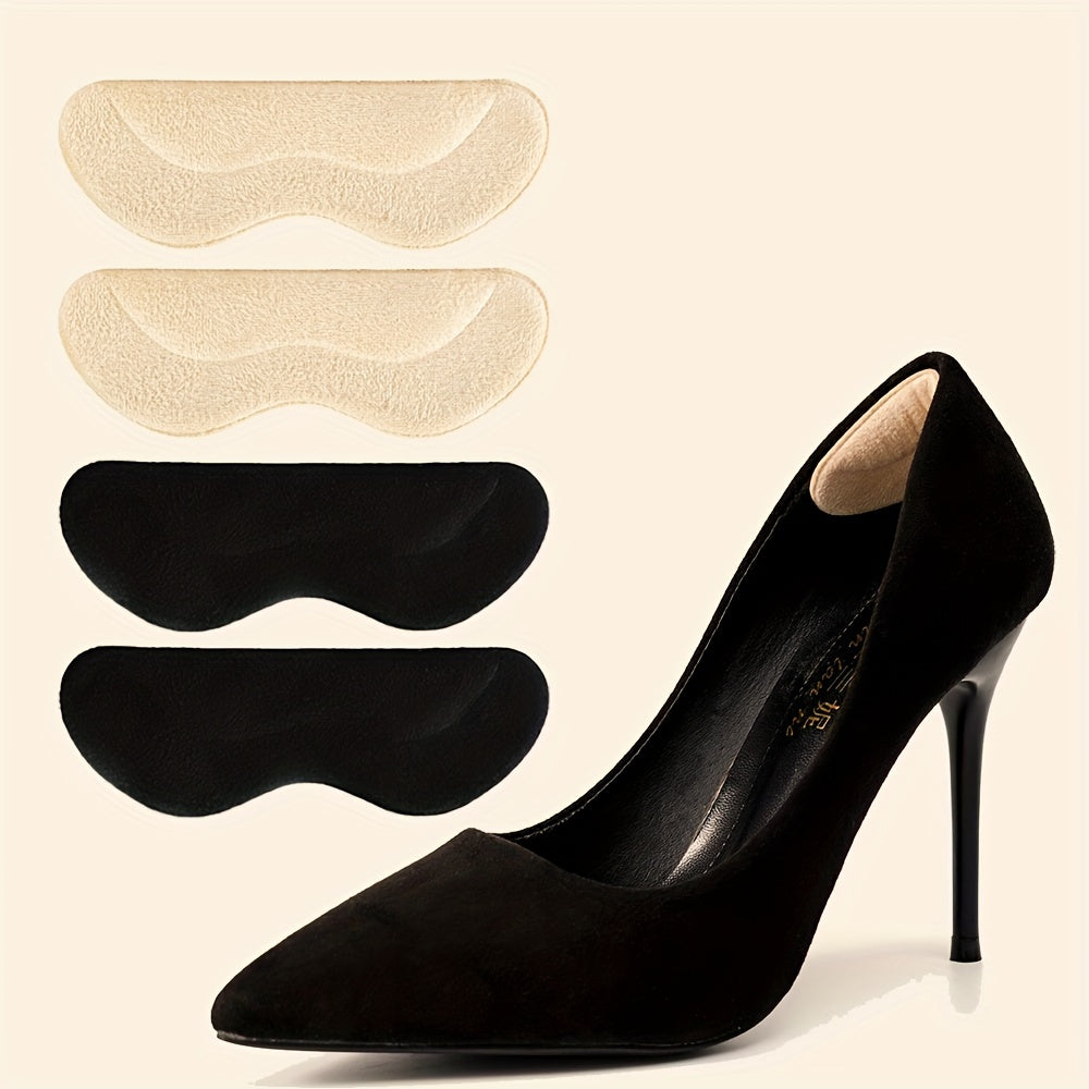 4D Sponge Heel Insoles Anti Wear Heel Stickers Thickened Heel Pad