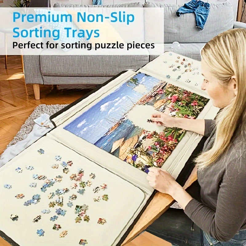Heavy Duty Puzzle Storage Board, Non Slip Large Puzzle Tray
