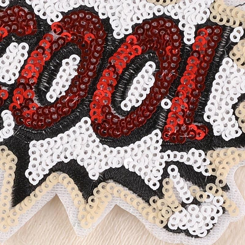 Girls Sequin DIY Patch Decorative Accessories for Clothes Backpack Hat