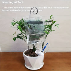 Automatic Watering Device For Potted Plants 350ml Flower Drip Bag Watering