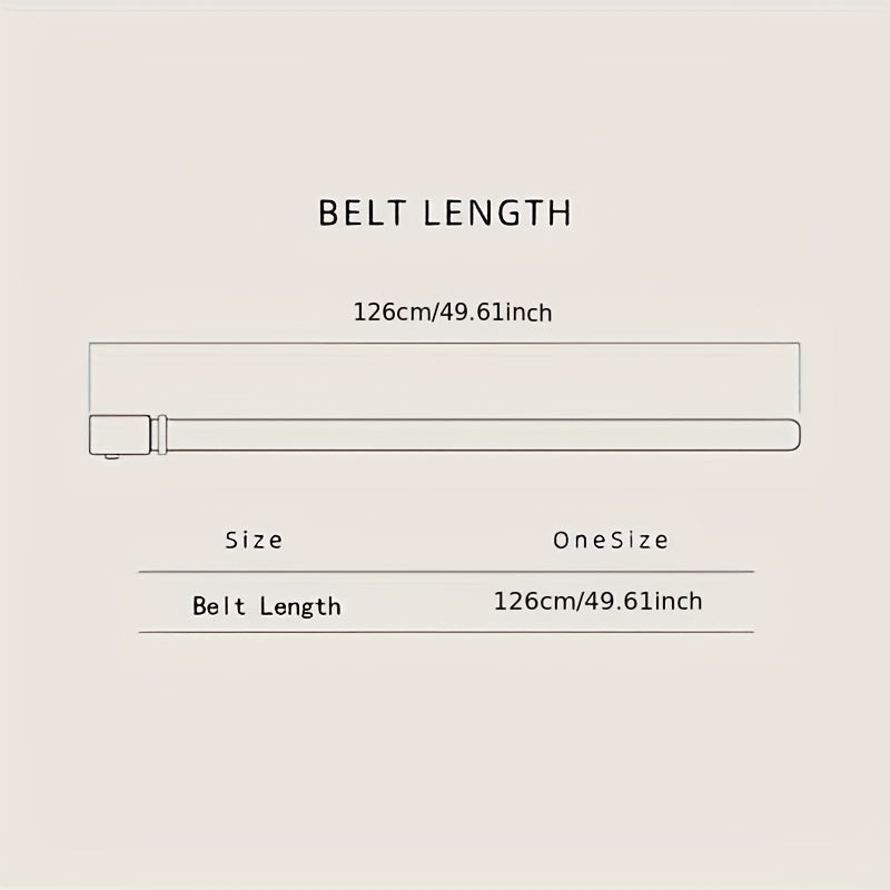 Men's Leather Business Leisure High Pure Cowhide Belt