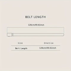 Men's Leather Business Leisure High Pure Cowhide Belt
