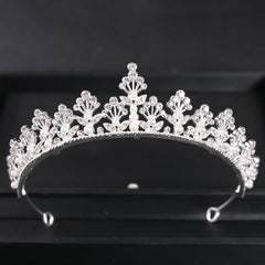 Sparkling Crystal Crown Princess Tiaras Bride Wedding Hair Accessories