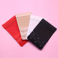6pcs Elastic Bra Strap Extenders Adjustable Bra Band Buckle Women's Accessories