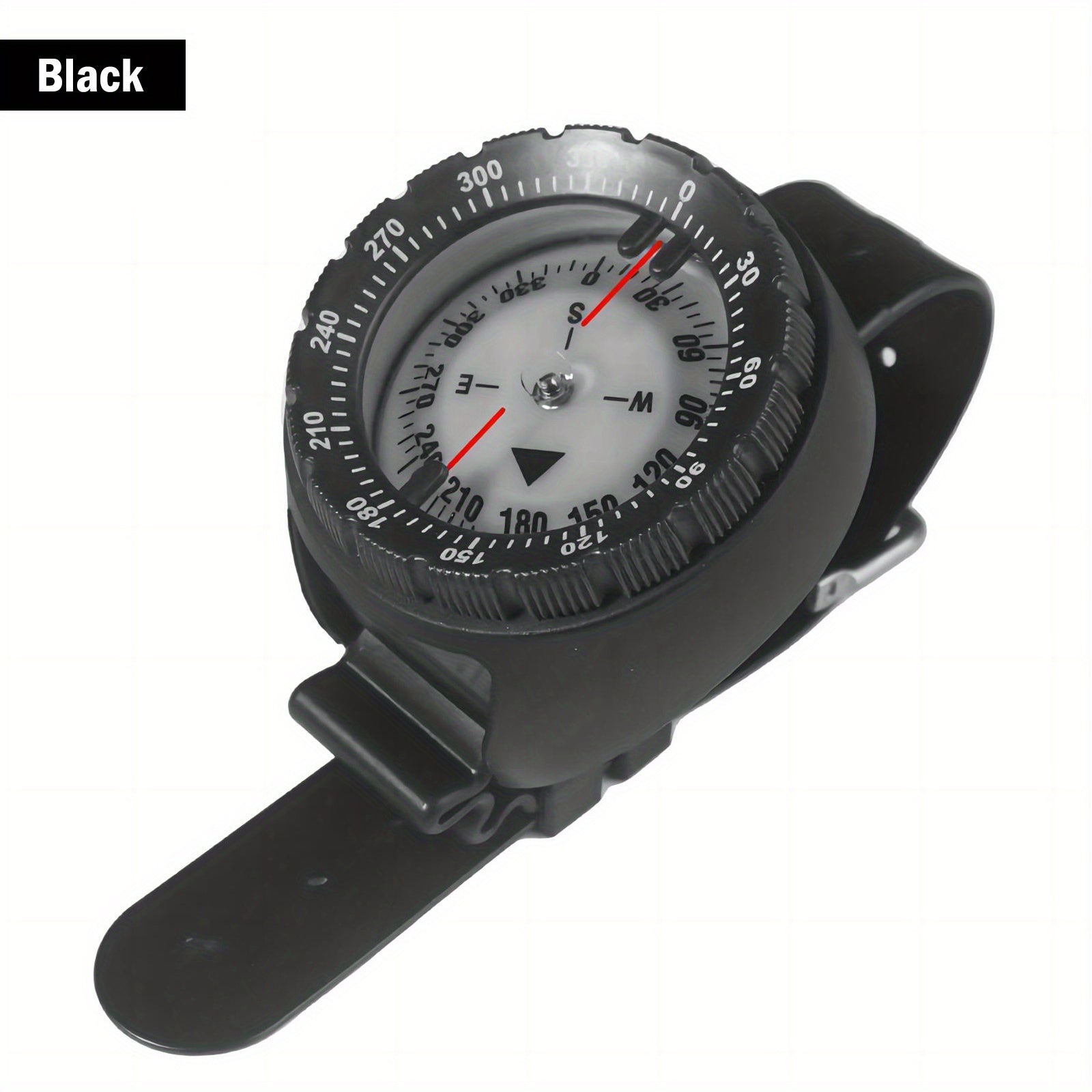 Scuba Waterproof Wrist Compass With TPU Band